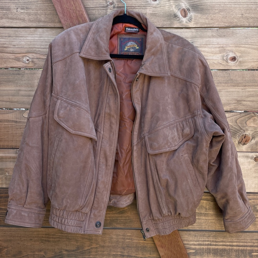 Vintage Wilson’s leather jacket